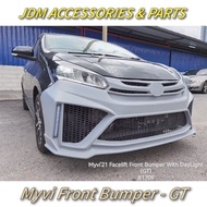 Myvi 2021~2022” facelift Front and Rear Bumper GT
