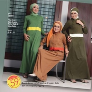 SALE GAMIS/ONE SET QIRANI STOK TERBATAS/Gamis Katun dan Kaos Combed Qirani Busui (Cek Detail Produk)