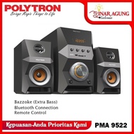Speaker Multimedia Polytron PMA 9502 / PMA 9522 +Bluetooth Karaoke