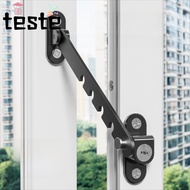 Window Limiter Blocker, Windproof Metal Window Blocking Lock, Portable Fixator Security Protection M