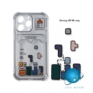 Tetris Transparent Soft Case HP OPPO A18 A38 A58 A5s A9 A5 A57 A15s A16e A17 A53 A33 A54 A55 A74 A78