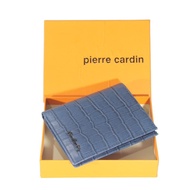 Pierre Cardin (ปีแอร์ การ์แดง) กระเป๋าธนบัตร กระเป๋าสตางค์เล็ก  กระเป๋าสตางค์เท่ๆ กระเป๋าหนัง กระเป๋าหนังแท้ รุ่น PWJ4-DVC พร้อมส่ง ราคาพิเศษ