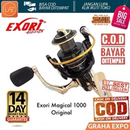 Bisa COD / Bayar di Tempat Reel / Ril Pancing Exori Magical 1000 Kerekan Gulungan Mancing Memancing