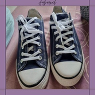 Sneakers Canvas / Kasut Canvas Blue Black / Kasut Sneaker Murah