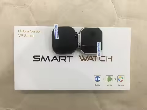 DW100 Smartwatch SIM Card 4G Global Call Android 10.0 AMOLED 2.04Inch Video Chat AI WhatsApp Health 