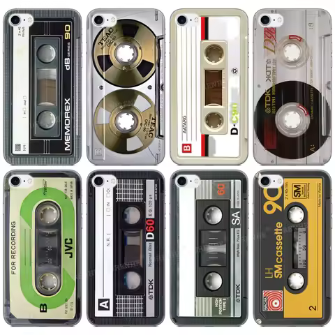 Music Tape Phone Cover Case For BQ Aquaris X2 X Pro U U2 Lite V X5 E5 M5 E5s C VS Vsmart JOY Active 