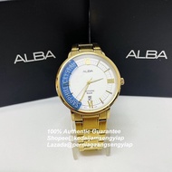 100% Original ALBA Women Quartz Sapphire Crystal Japan Analog Stainless Steel Watch AS9L20X