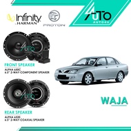 Infinity Speaker Proton Waja 2000 Plug & Play Car Audio PNP Front Rear Alpha 6520 Alpha 650C