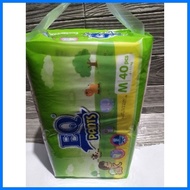 ◞ ➶ ♂ EQ Medium Pants 40pcs diapers