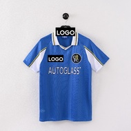 Retro 97-99 Chelsea home football sports short sleeved jersey