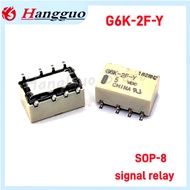 5PCS-10PCS/Lot New Signal Relay G6K-2F-Y-5VDC G6K-2F-Y-5 G6K-2F-Y G6K2FY G6K-2F G6K 2F 5VDC DC5V 5V 