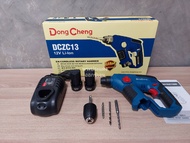 Dongcheng (DCดีจริง) รุ่น DCZC13 (TYPE BK) สว่านโรตารี่ไร้สาย 12V พร้อมแบต+ชาร์จ สว่าน สว่านโรตารี่