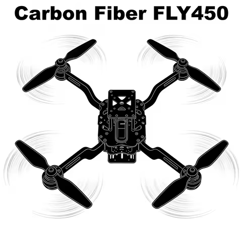 B-CUBE Open Source New Smart Drone FLY450 450MM F722 Quadrotor Rack RC Multicopter Multi-Rotor With 