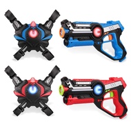 Laser Tag for boys age 8-12, laser tag guns with Vest for 2 player, laser guns for kids laser tag fo