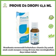 Prove D3 Drops Vitamin D3 Tetes - Vitamin Anak - Suplement Anak -