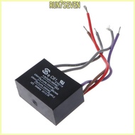 RUN CBB61 Electrical Power Relay Connecting Capacitor 4 5uf+6uf+5uf 250V 5 Wire