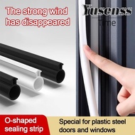 YUSENSS Sealing Strip, Rubber White Black Weather Stripping, High Quality O-Shaped Weather Gap Block