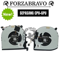 COOLING FAN XPS 15 9560 Precision Series 5520 M5520 CPU+GPU 0TK9J1 TK9J1 NS75C01-17G12 0VJ2HC VJ2HC