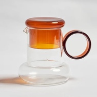 【NEW】 Glass Pitcher With Cup Lid Kettle Glass Set Teaware Teapots Pitcher Water Filters Water Jug Wa