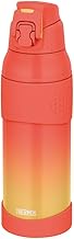 Thermos FJR-1001 OR-G Vacuum Insulated Sports Bottle, 0.3 gal (1 L), Orange Gradient, For Cold Reten