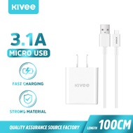 Kivee หัวชาร์จเร็ว หัวชาร์จ อุปกรณ์ชาร์จ 3A USB Quick Charge 3.0 18W Wall Charger Adaptor set iPhone Fast Charge( หัวชาร์จ+สายชาร์จ)ของแท้ 100%