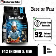 Bite of Wild Fish F42 Grain-Free Dry Cat Food Fish Recipe 1kg