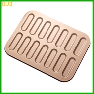 BUB Finger Shaped Cookie Stamp Biscuit Stick Baking Tray 14 Cavities Ladyfinger Mould Breadstick Bak