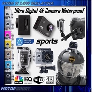 4k Ultra pro action waterproof camera recorder wifi sport cam car & motorcycle go-pro hi cam 4000k r