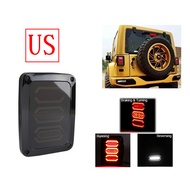 Usa/eu Edition รมควันไฟท้าย LED สำหรับ Jeep-Wrangler JK JKU Sports 2/4ประตู2007-2017