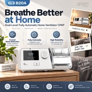 Manjaku (G3 B20A BIPAP) Mesin Bi-Level Automatik BPAP APNOEA Sleep Apnea BIPAP Home Ventilator CPAP 