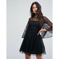 Chiobushop - [Lavina] Midi Dress Brukat Party Bridesmaid Party