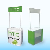 PVC COUNTER BOOTH / DISPLAY BOOTH