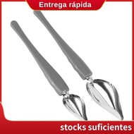 Culinary Drawing Decorating Spoon Set, 2 Pcs Saucier Drizzle Spoons,Decorating Pencil Spoon for Deco