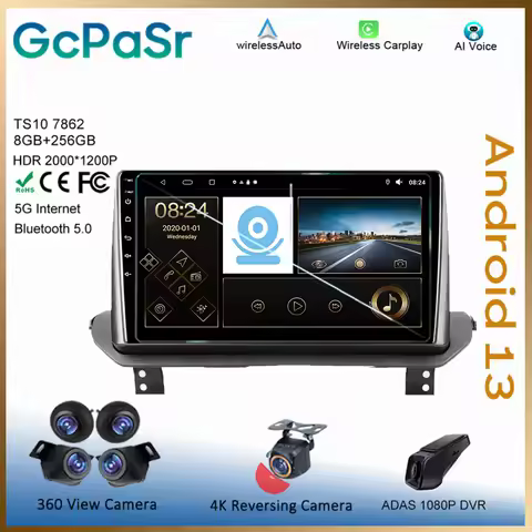 Android 13 For Mitsubishi Outlander GN0W 2021 - 2023 5G WIFI Multimedia Player GPS Navigation No 2Di
