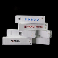 C15012 Model Trains 3pcs N Scale 1:160 Hi-Cube 40ft Refrigerator 40' Reefer Container Cargo Box
