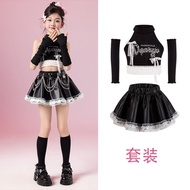 Dance Costumes for Girls - Pink Sequin Jazz Dance Outfit