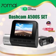 70mai Dashcam Pro Plus+ A500S Car Recorder 1944P Rear Cam A500 Night Vision ADAS Parking Mode App Ac