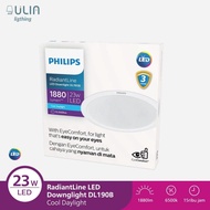 PUTIH Philips Downlight 23W Radiantline DL190B D200 65K White 1900lm Downlight 23W 8 Inch