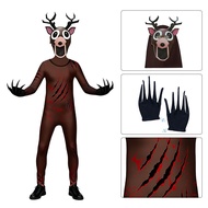 99 Nights in The Forest Cosplay Costume Bambi The Little Deer Cosplay for Kids Adult Halloween Gift