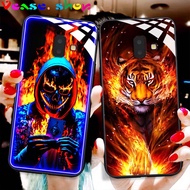 Samsung J6 / J6 2018 / J6 Plus / J6 + Tempered Glass Case + cool Animal Picture 2