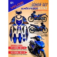 Veliozi Cover Set | LC Y15ZR | EXCITER | Spare Parts &amp; Motorcycle Accessories
