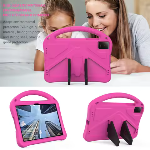 For TCL Tab 10 Gen 4 10.1 2026 TCL Tab 10L Gen 4 3 2 Case Shockproof Kids Holder EVA Cartoon Stand C