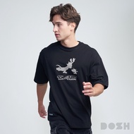 DOSH MENS OVERSIZED T-SHIRTS TOM AND JERRY เสื้อยืดโอเวอร์ไซส์ DTJMT5013-BL1 (M-2XL)