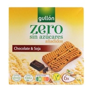Gullon Zero Sin Azucares Chocolate & Soja 144g. Gulon Biscuit Flavor