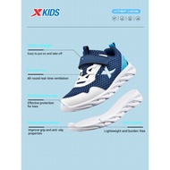 XTEP Children Running Shoes Soft Sole Shoes Velcro Sports Shoes Boys
