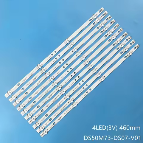 LED bar for NES0NS 50F570T2 AKAI AKTV505 TI4910DLEDDS C50ANSMT-4K DS50M73-DS07-V01 2W2006-DS50M7301-