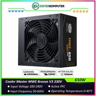 Cooler Master MWE Bronze 650W 230V 80+ BronzeV3 650 Watt PSU/