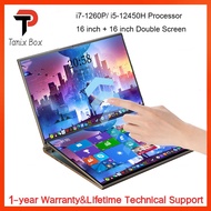 DS16 16" Dual Screen Laptop Core i7-1260P/i5-12450H Touch Screen Gaming Laptop Notebook WIN11