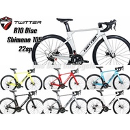 Twitter R10 Disc Shimano 105 R7000 22sp Full Carbon Aero Road Bike