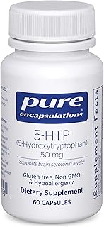 Pure Encapsulations 5-HTP 50 mg | 5-Hydroxytryptophan Supplement for Brain, Sleep, Eating Behavior, 